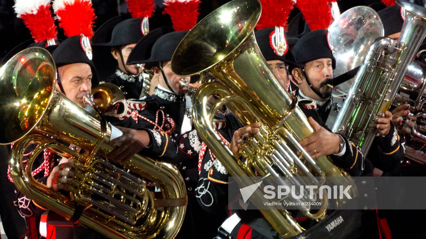 Spasskaya Tower 2012 Festival. Closing ceremony