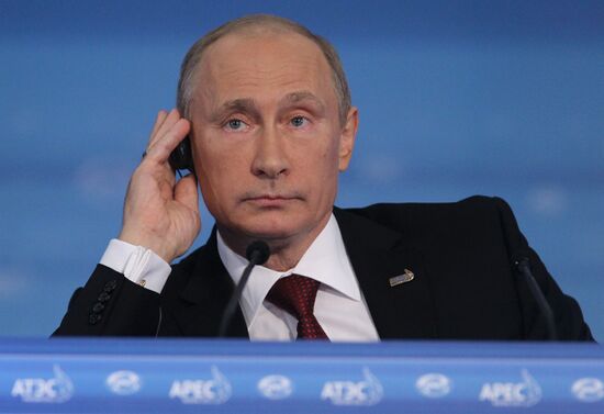 Russian President's news conference following APEC Leaders' Week
