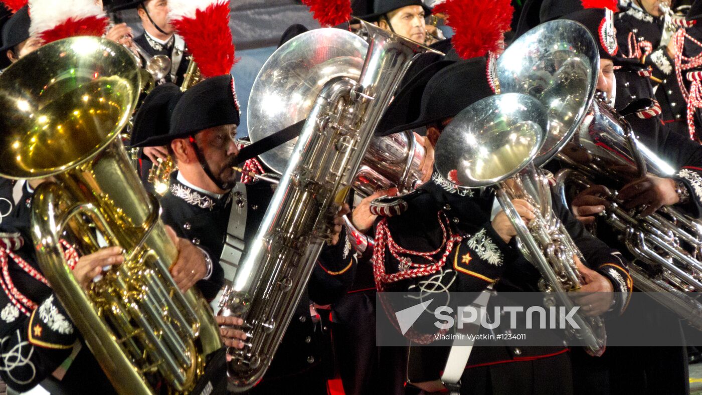 Spasskaya Tower 2012 Festival. Closing ceremony