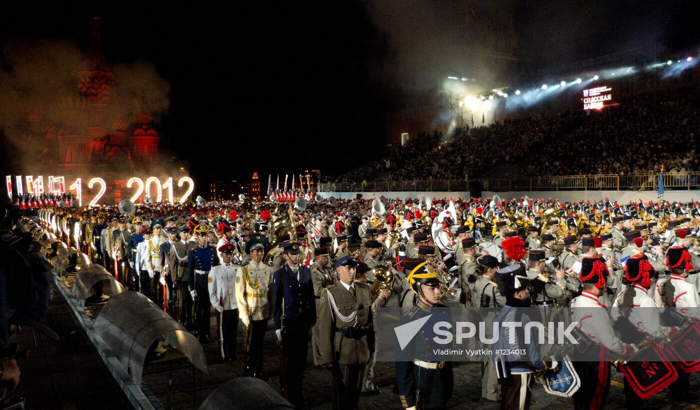 Spasskaya Tower 2012 Festival. Closing ceremony