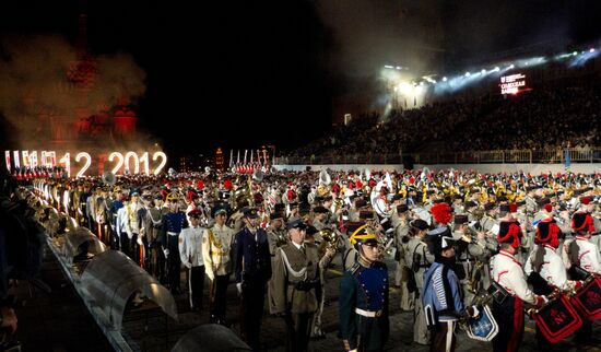 Spasskaya Tower 2012 Festival. Closing ceremony