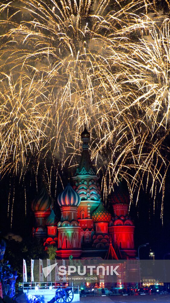 Spasskaya Tower 2012 Festival. Closing ceremony