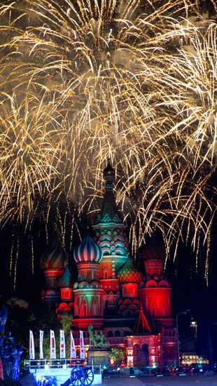 Spasskaya Tower 2012 Festival. Closing ceremony