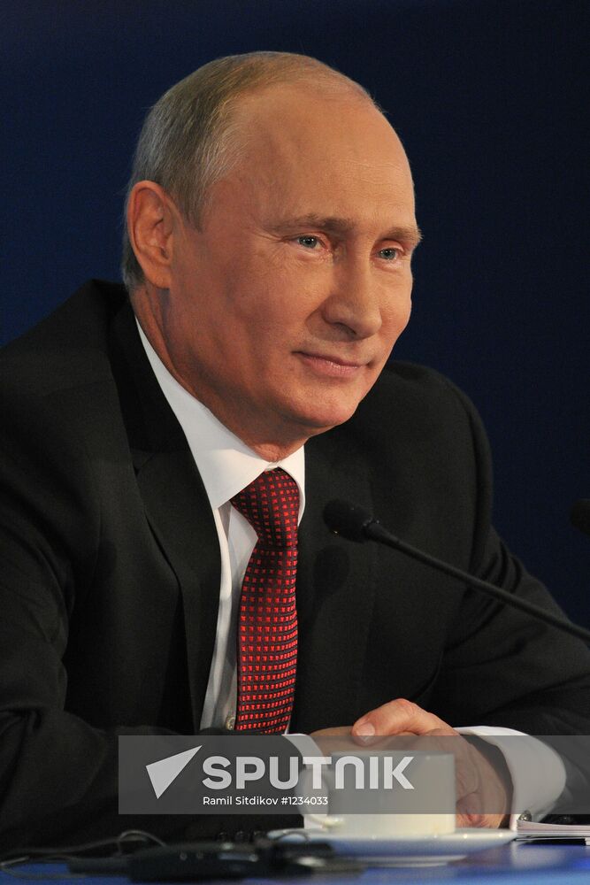 Russian President's news conference following APEC Leaders' Week