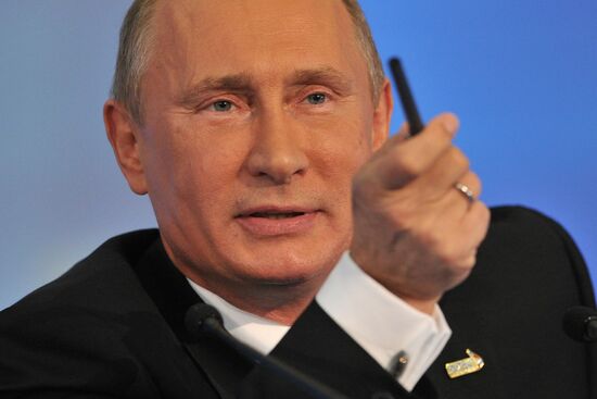 Russian President's news conference following APEC Leaders' Week