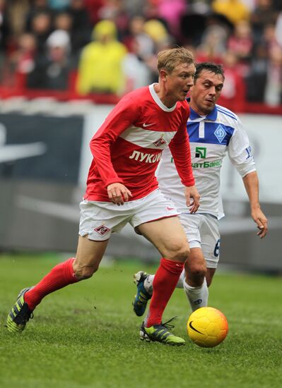 Football. Yegor Titov's farewell game