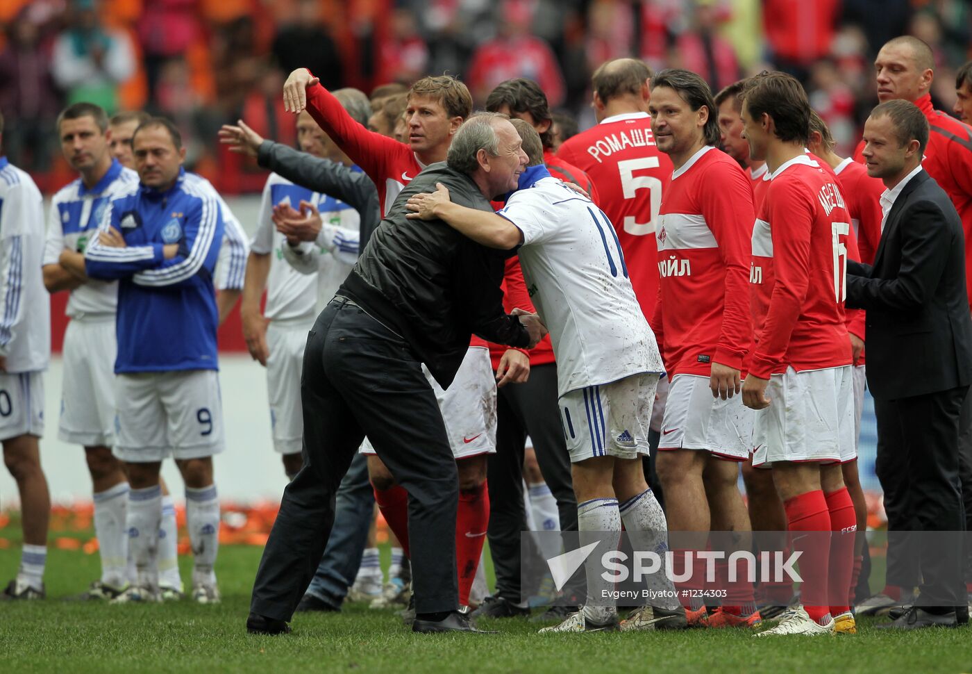 Football. Yegor Titov's farewell game