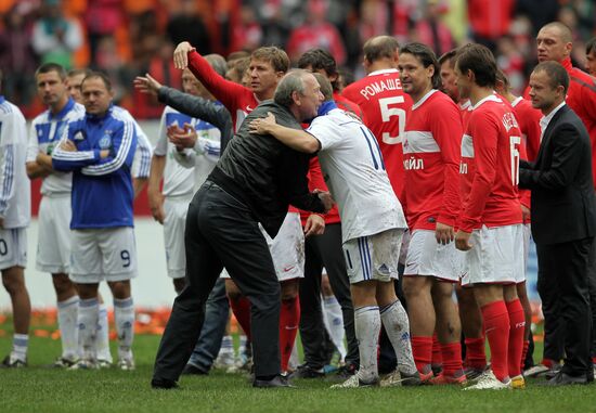 Football. Yegor Titov's farewell game