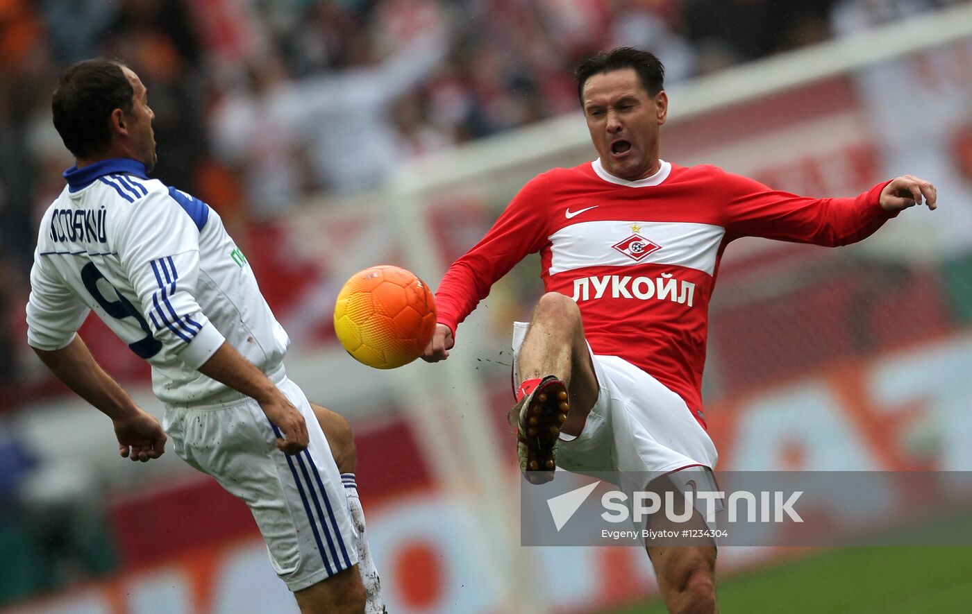 Football. Yegor Titov's farewell game