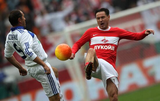 Football. Yegor Titov's farewell game