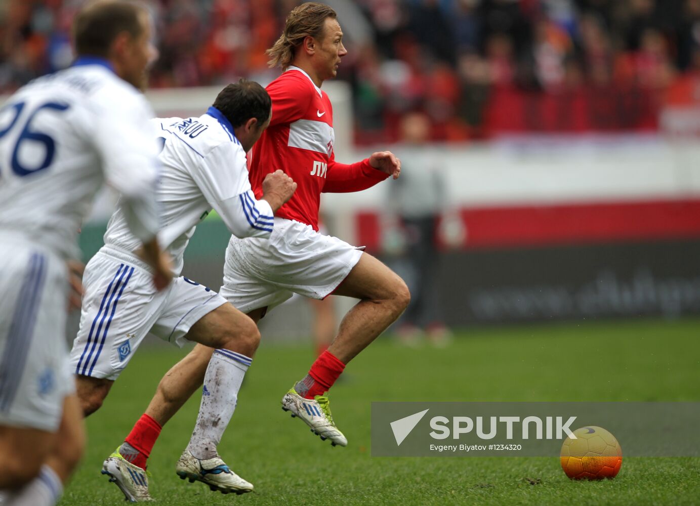 Football. Yegor Titov's farewell game