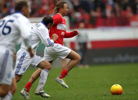 Football. Yegor Titov's farewell game