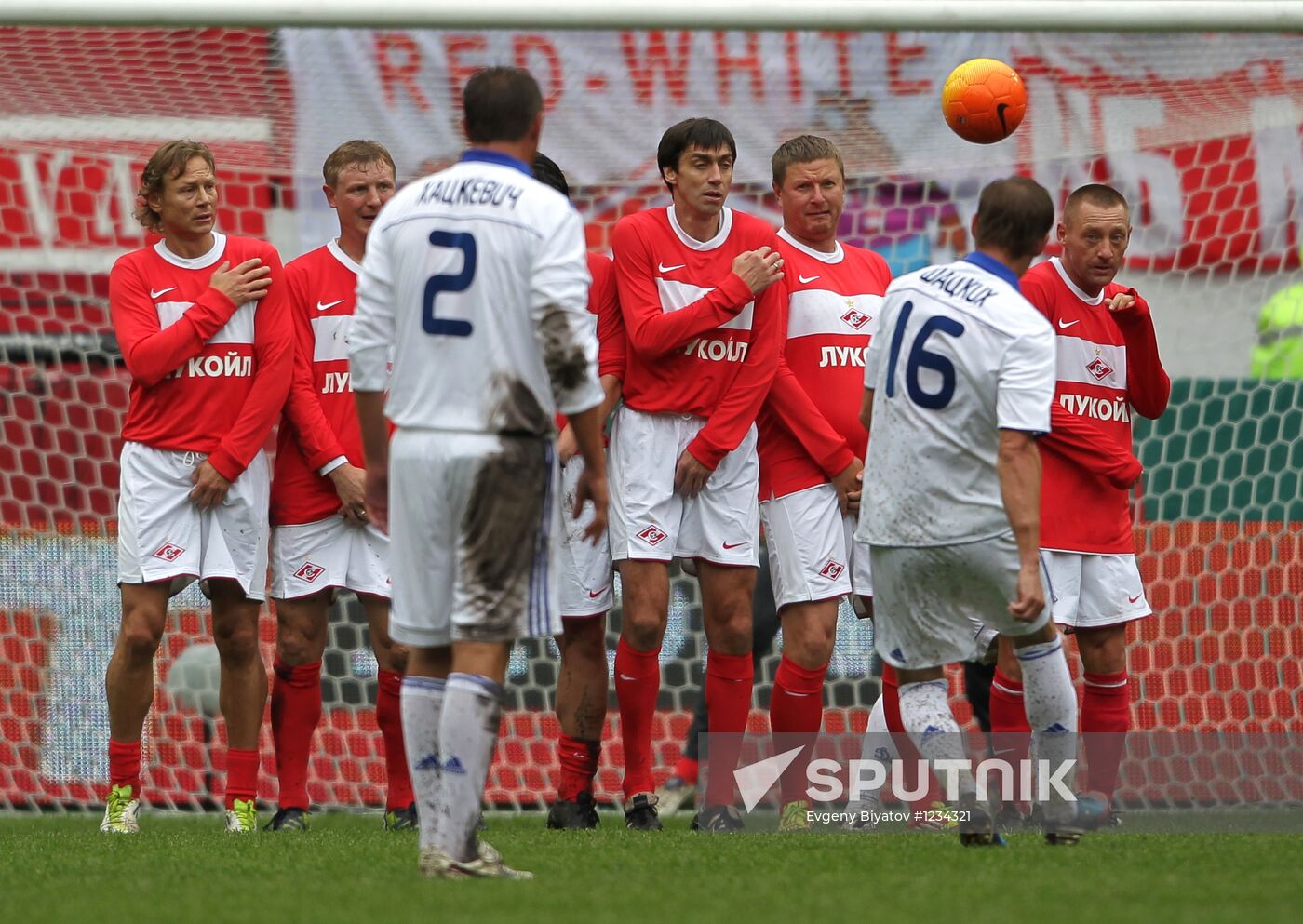 Football. Yegor Titov's farewell game