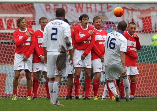 Football. Yegor Titov's farewell game