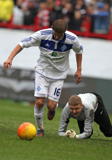 Football. Yegor Titov's farewell game