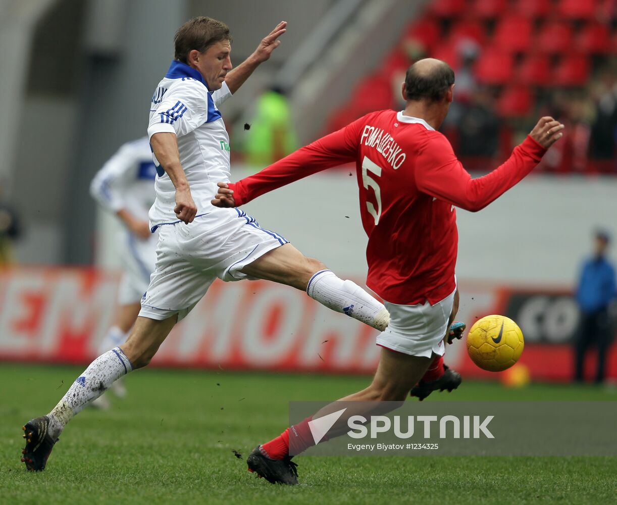 Football. Yegor Titov's farewell game