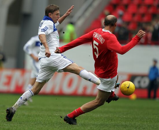 Football. Yegor Titov's farewell game