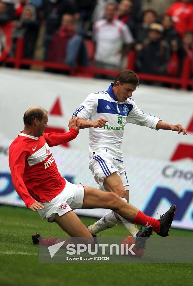 Football. Yegor Titov's farewell game