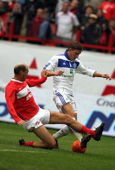 Football. Yegor Titov's farewell game