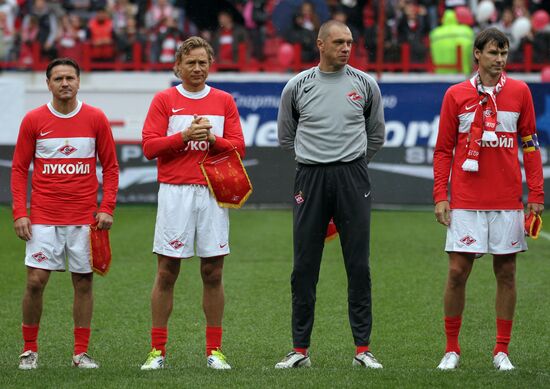 Football. Yegor Titov's farewell game