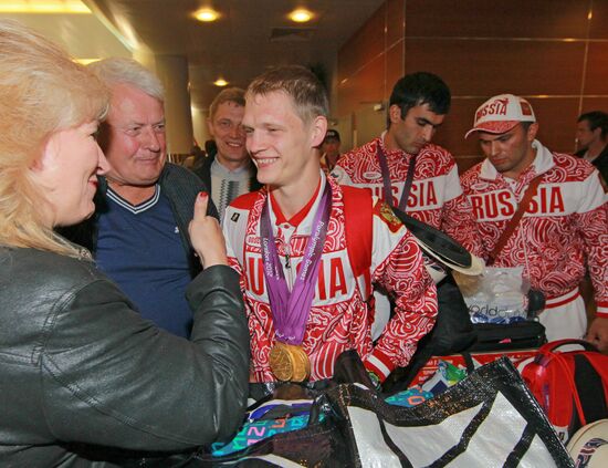 Meeting the Russian team from 14th summer Paralympic Games 2012