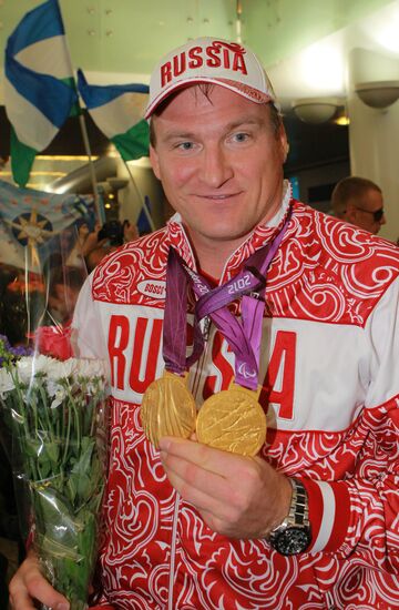 Meeting the Russian team from 14th summer Paralympic Games 2012