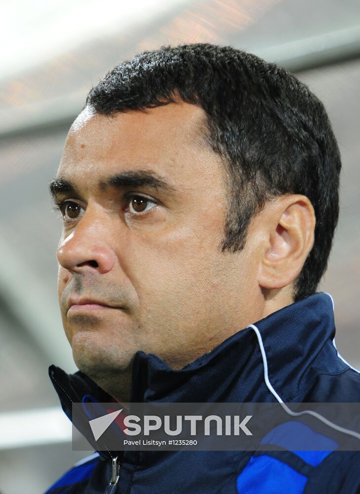 Football. Youth teams match between Russia and Moldova