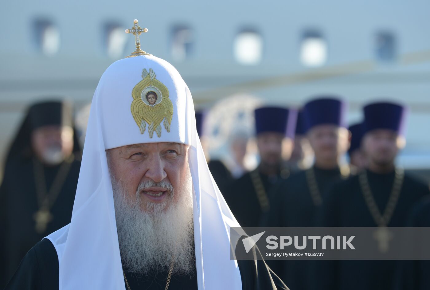 Patriarch of Moscow and All Russia visits Krasnoyarsk