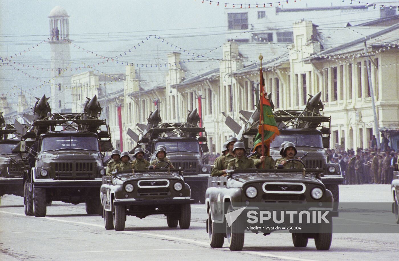 Military parade in Afghanistan