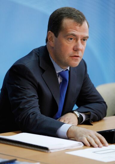 Dmitry Medvedev's working trip to Penza Region