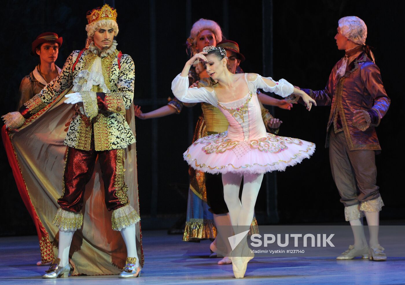 "Sleeping Beauty" ballet show at Kremlin Ballet Theater