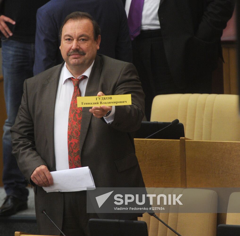 State Duma plenary session