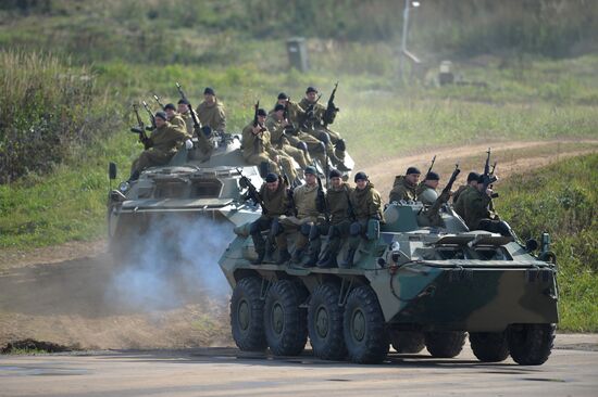 CSTO members hold Thunder 2012 international exercise