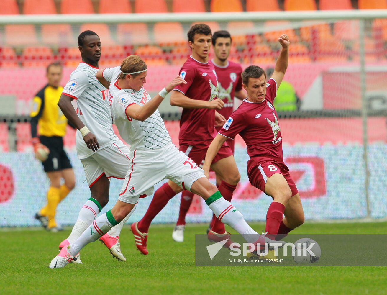 Football. Russian Premiere League. Lokomotiv vs. Rubin