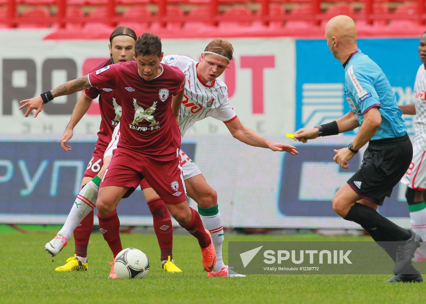 Football. Russian Premiere League. Lokomotiv vs. Rubin