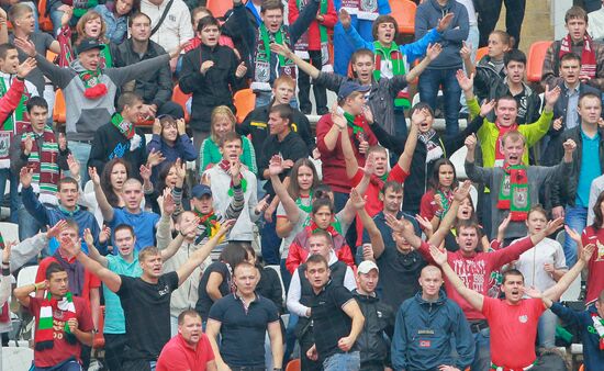 Football. Russian Premiere League. Lokomotiv vs. Rubin