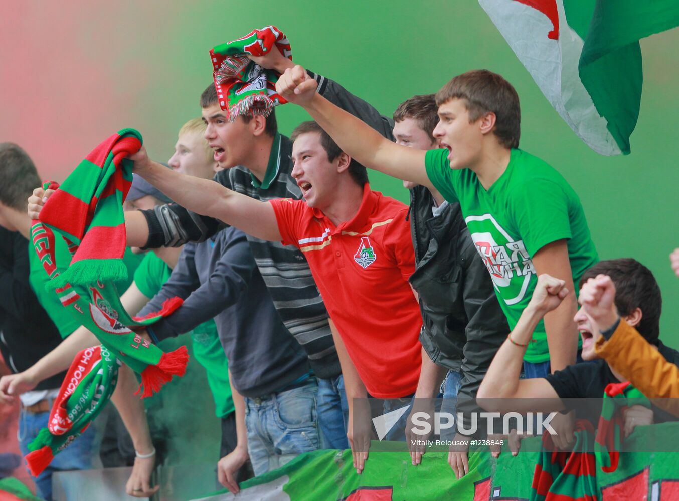 Football. Russian Premiere League. Lokomotiv vs. Rubin