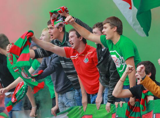 Football. Russian Premiere League. Lokomotiv vs. Rubin