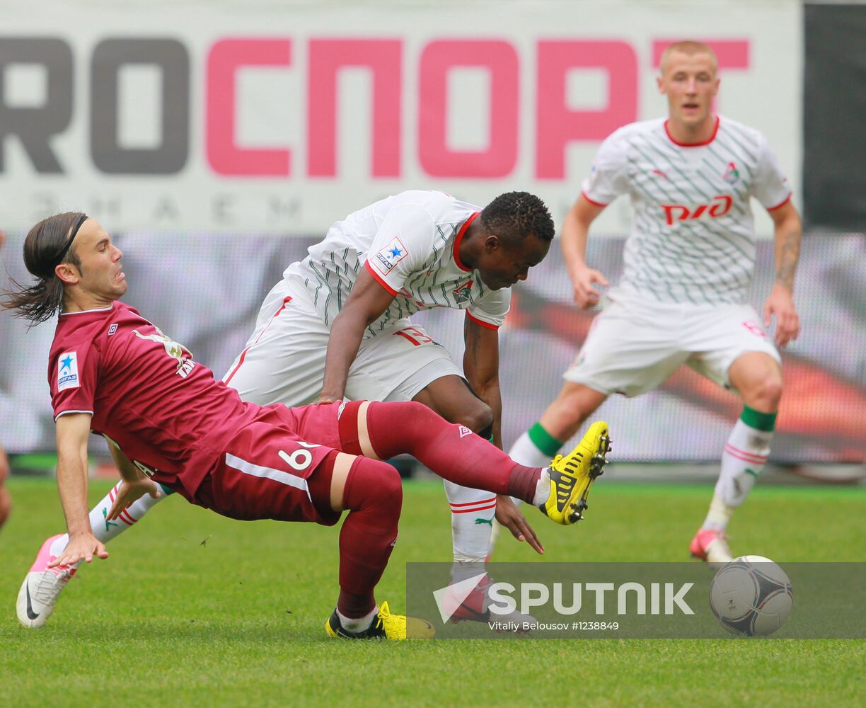 Football. Russian Premiere League. Lokomotiv vs. Rubin