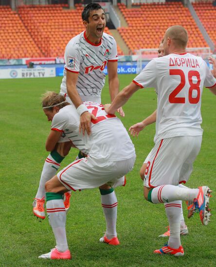 Football. Russian Premiere League. Lokomotiv vs. Rubin