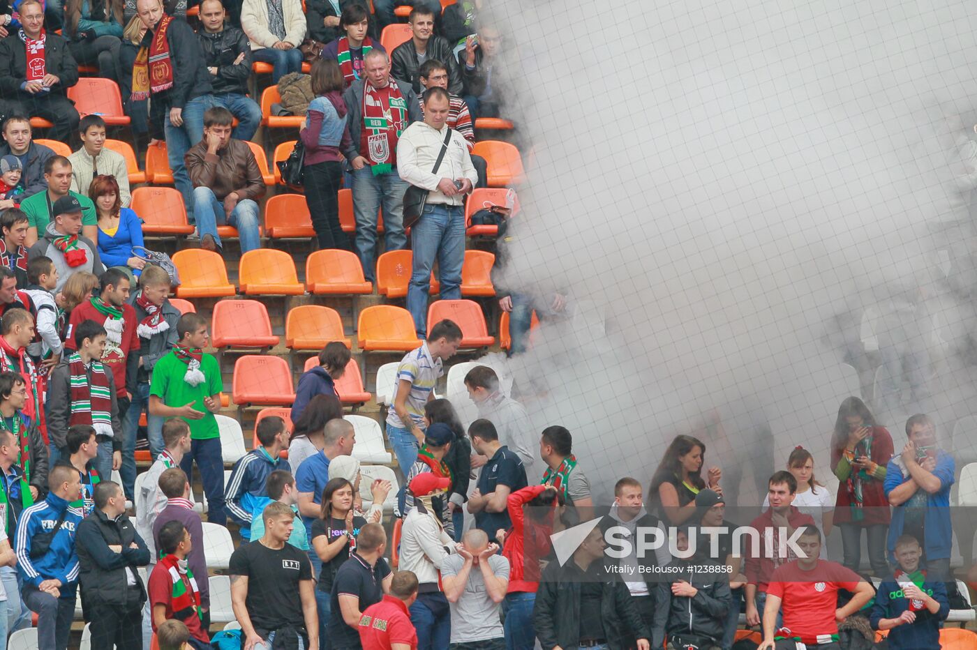 Football. Russian Premiere League. Lokomotiv vs. Rubin
