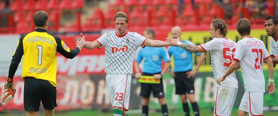 Football. RFPL. Lokomotiv vs. Rubin