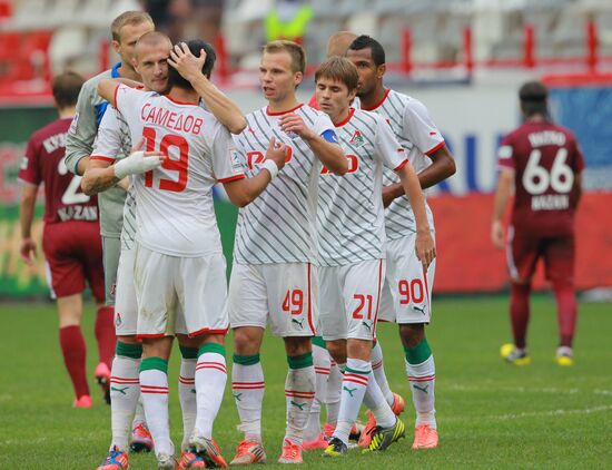 Football. RFPL. Lokomotiv vs. Rubin