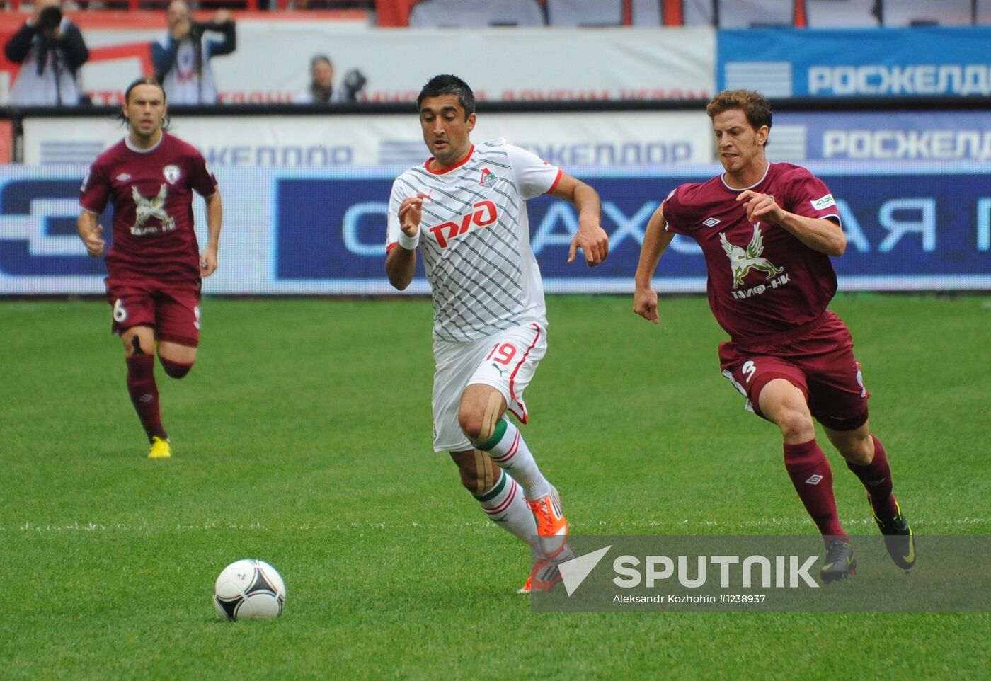 Football. RFPL. Lokomotiv vs. Rubin