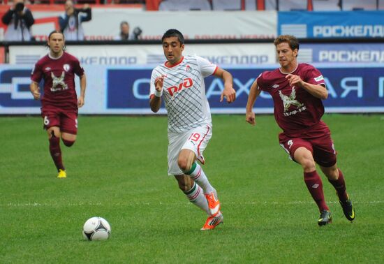 Football. RFPL. Lokomotiv vs. Rubin