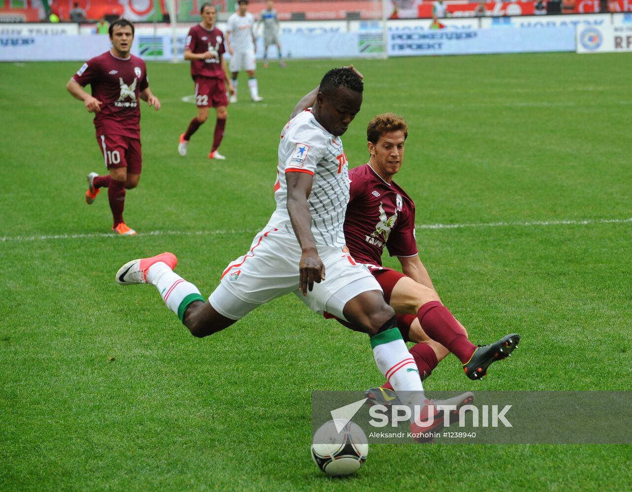 Football. RFPL. Lokomotiv vs. Rubin