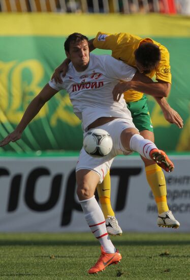 Football. Russian Premiere League. Kuban vs. Spartak