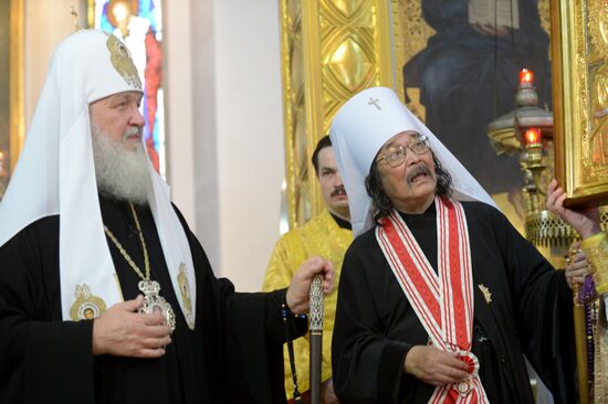 Patriarch of Moscow and All Russia Kirill visits Japan