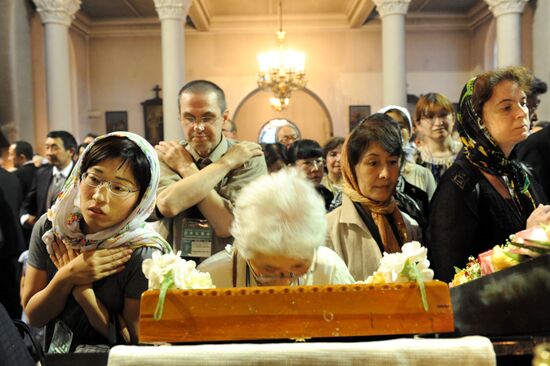 Patriarch of Moscow and All Russia Kirill visits Japan