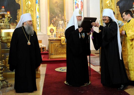 Patriarch of Moscow and All Russia Kirill visits Japan
